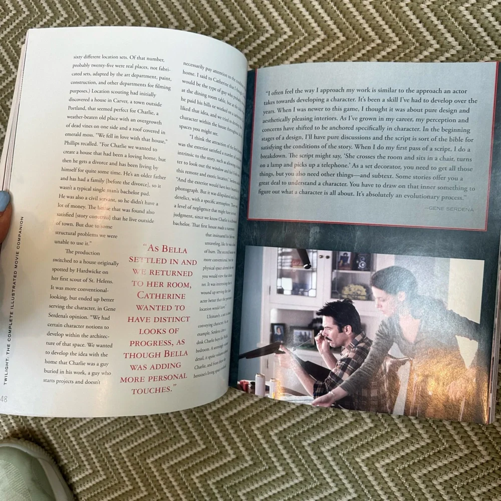 Twilight EUC Complete Illustrated Movie Companion Paperback book 2008